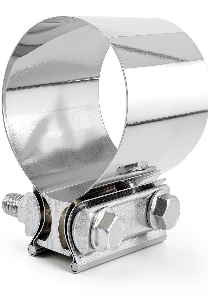 Stainless Steel Exhaust Clamp for 2.25 Inch OD exhaust pipe connection