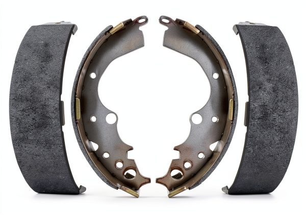 Detroit Axle Semi-metallic Rear Drum Brake Shoes for Toyota-0