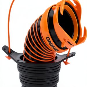 Camco Rhino RV Sewer Hose Adapter Seal Standard Orange-0