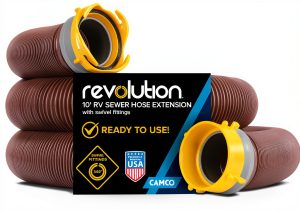 Camco 10' RV Septic Hose Extension-0