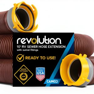 Camco 10' RV Septic Hose Extension-0