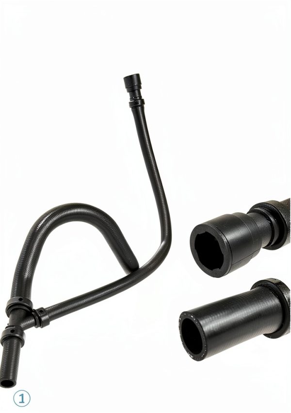 X AUTOHAUX Coolant Recovery Hose for Cadillac Escalade-5