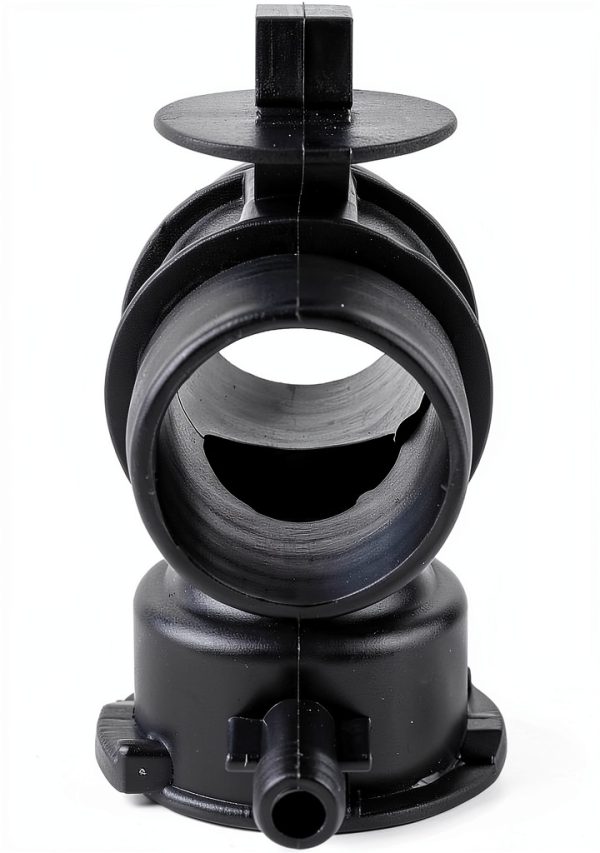 CARBBIA Radiator Coolant Filler Neck Plastic Black-7