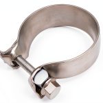 HUTUDAN Alloy Steel Exhaust Clamp for GMC Sierra 1500-0