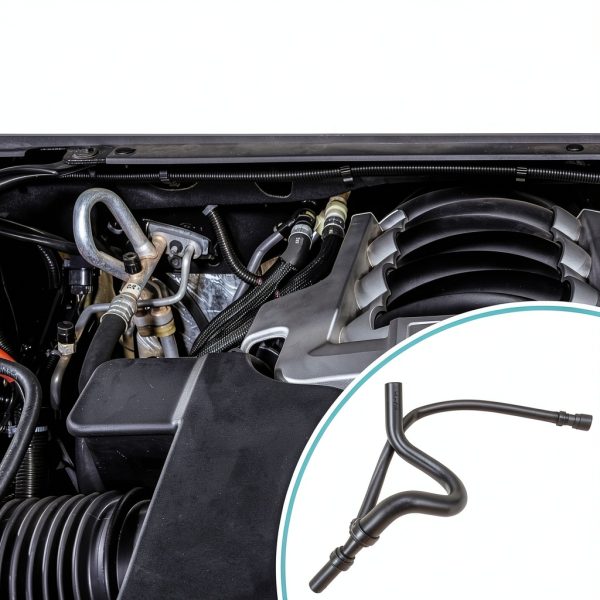 X AUTOHAUX Coolant Recovery Hose for Cadillac Escalade-2