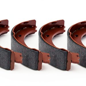 Dynamic Friction Company Rear Brake Shoes Carbon Steel-0