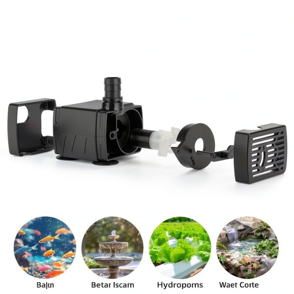 DC 5V USB Water Pump DaToo Mini Submersible Aquarium Pump 190L/H-4
