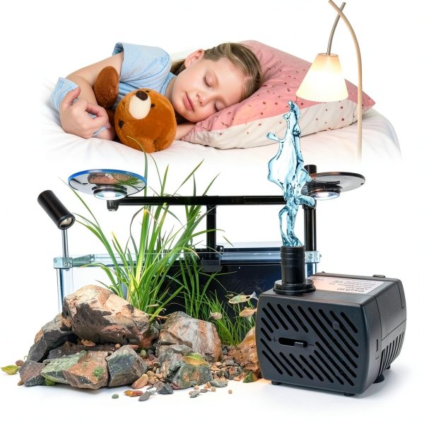 95GPH Ultra-Quiet Fountain Pump Cpzhlti 350L/H 5W 3.3ft Pipe-2