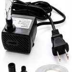 95GPH Ultra-Quiet Fountain Pump Cpzhlti 350L/H 5W 3.3ft Pipe-0