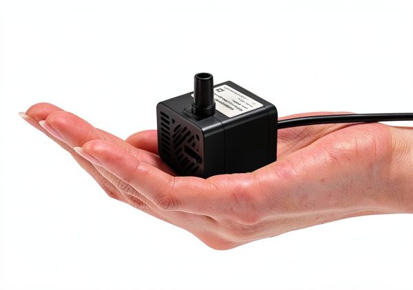 PULACO DC 5V USB Mini Submersible Water Pump with Tubing for Aquarium-3