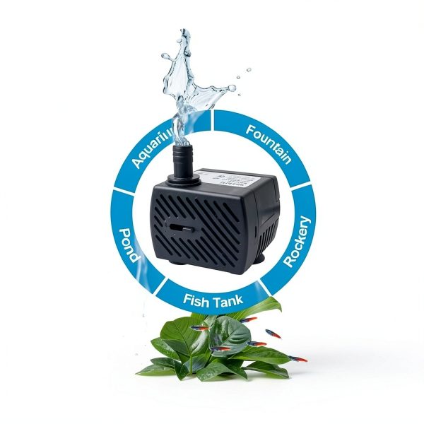 95GPH Ultra-Quiet Fountain Pump Cpzhlti 350L/H 5W 3.3ft Pipe-5