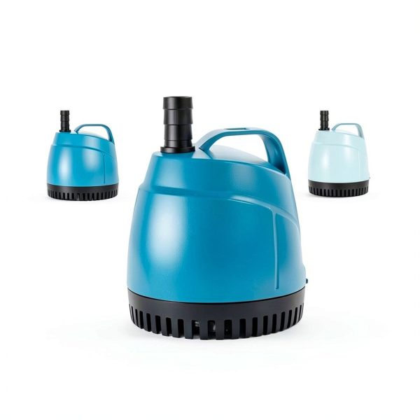 450GPH Quiet Submersible Pump WUCIOOO 1700L/H 6.5ft Lift 3 Nozzles-4
