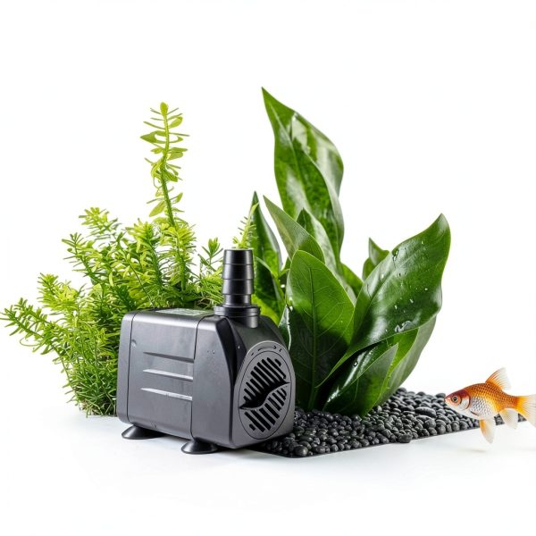 GROWNEER 550GPH Submersible Pump Black 30W Pump with 3 Nozzles-6